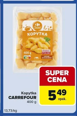 Kopytka promocja w Carrefour Express