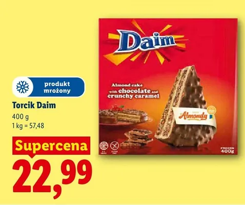Torcik Daim promocja w Lidl