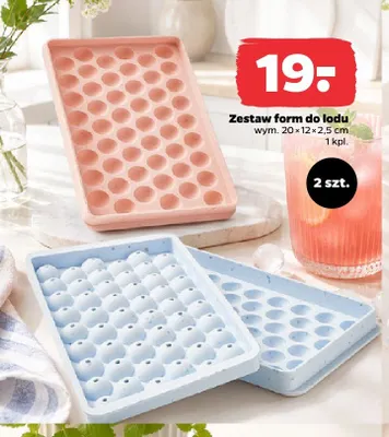 Zestaw form do lodu promocja w Netto