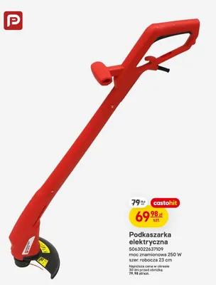 Podkaszarka elektryczna promocja w Castorama