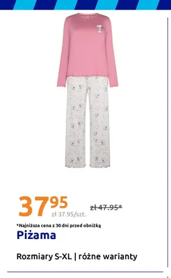 Piżama promocja w Action