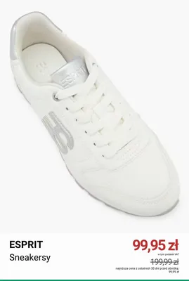 Sneakersy ESPRIT promocja w Deichmann
