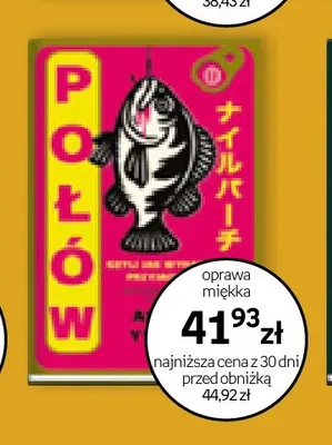 Książka Połów oprawa miękka promocja w Empik
