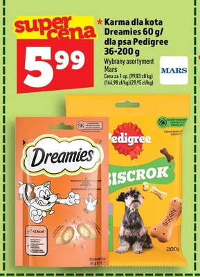 Karma dla psa Pedigree promocja w TOPAZ