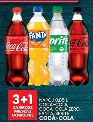 Napój Coca-Cola Zero promocja w Wafelek