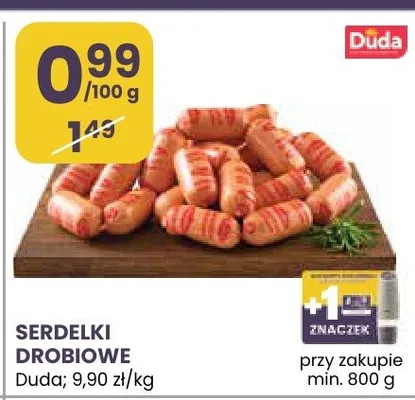 Serdelki drobiowe promocja w Stokrotka