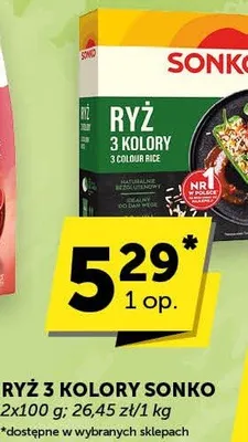 Ryż 3 kolory Sonko promocja w Euro Sklep