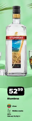 Wódka Stumbras promocja w Netto