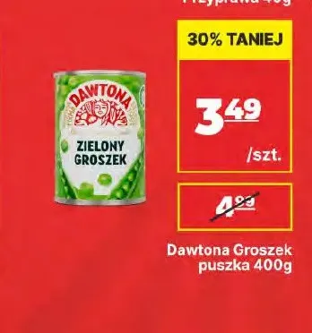 Groszek zielony Dawtona promocja w API Market