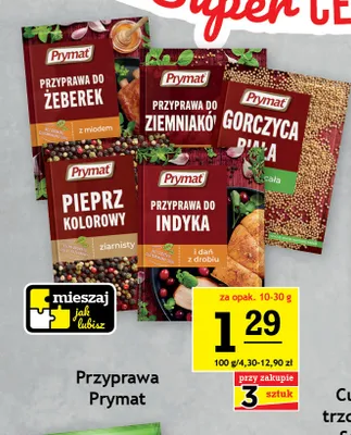 Przyprawa do indyka Prymat promocja w Gram Market