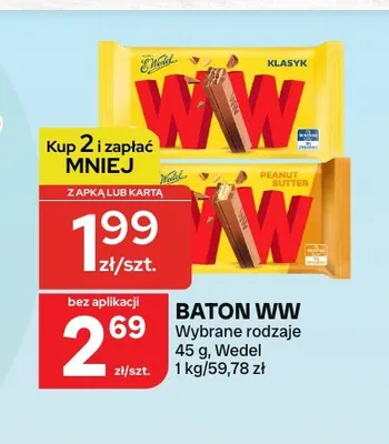 Baton WW Wedel promocja w Chorten