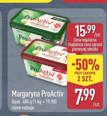 Margaryna ProActiv promocja w Aldi