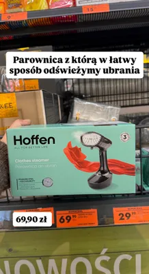 Parownica do ubrań promocja w Biedronka