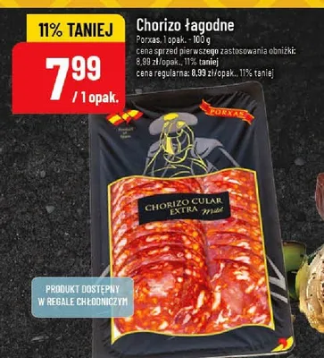 Chorizo łagodne promocja w POLOmarket