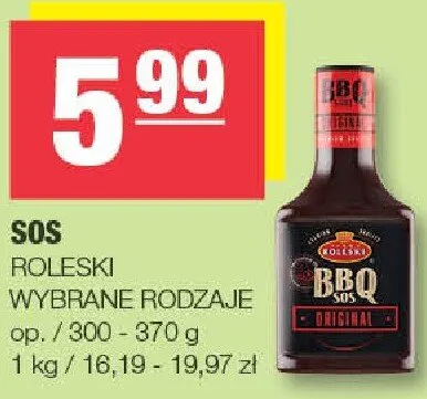 Sos Roleski BBQ promocja w SPAR