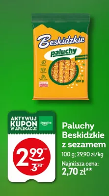 Paluchy Beskidzkie z sezamem promocja w Żabka