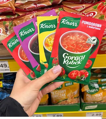 Zupa Gorący Kubek Knorr promocja w Dino
