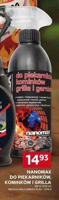 Preparat do piekarników kominków i grilla Nanomax promocja w Stokrotka