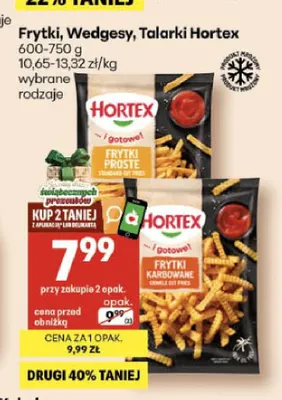Wedgesy Hortex promocja w Delikatesy Centrum