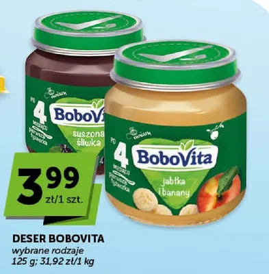 Deser BoboVita suszona śliwka promocja w Euro Sklep