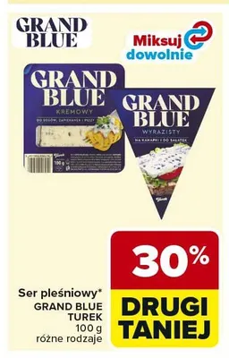 Ser pleśniowy GRAND BLUE TUREK promocja w Carrefour