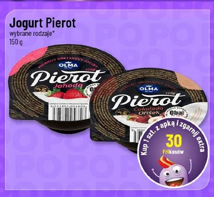 Jogurt Pierot Jahoda Olma promocja w POLOmarket