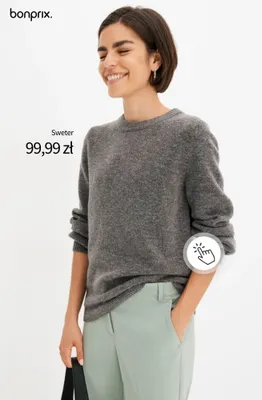 Sweter Bonprix promocja w bonprix