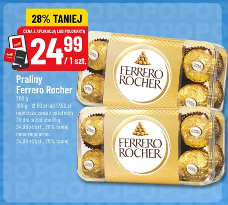 Praliny Ferrero Rocher promocja w POLOmarket