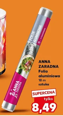 Folia aluminiowa Anna Zaradna 18m promocja w Kaufland