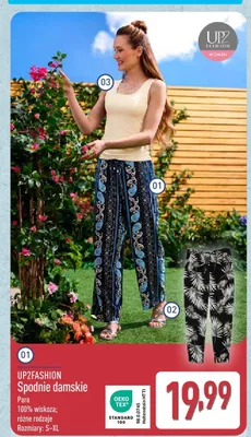Spodnie damskie UP2FASHION promocja w Aldi