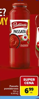 Passata pomidorowa Pudliszki promocja w Carrefour