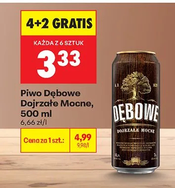 Piwo promocja w Biedronka