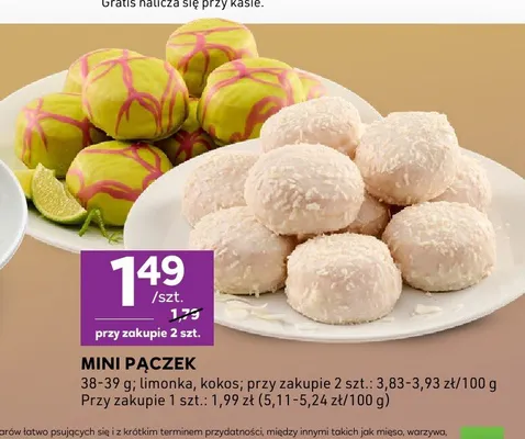 Mini pączek promocja w Stokrotka