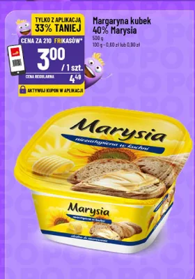 Margaryna kubek 40% promocja w POLOmarket