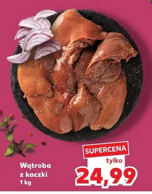Wątroba z kaczki promocja w Kaufland