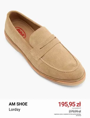 Buty lordsy AM Shoe promocja w Deichmann