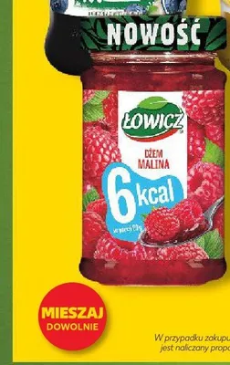 Dżem malina 6 kcal promocja w Kaufland
