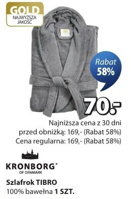 Szlafrok promocja w Jysk