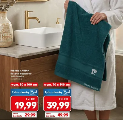Ręcznik kąpielowy promocja w Kaufland