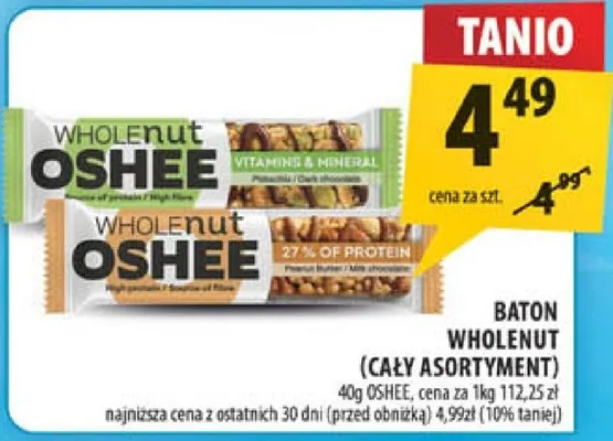 Baton Wholenut promocja w Arhelan