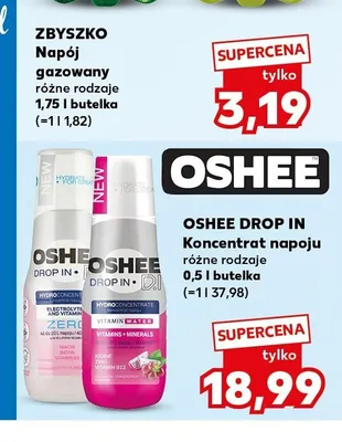 Koncentrat napoju Oshee Drop In Vitamin Water promocja w Kaufland