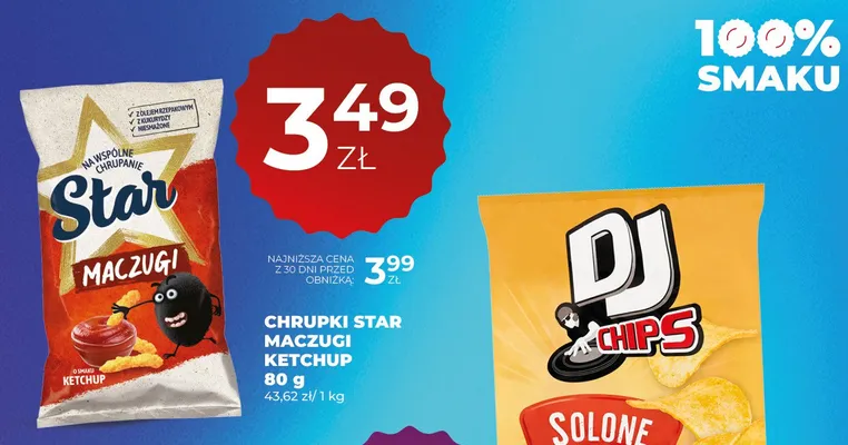 Chrupki maczugi fromage Star promocja w Duży Ben
