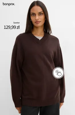 Sweter bonprix promocja w bonprix