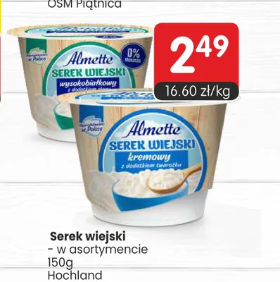 Serek wiejski Almette promocja w Market Point