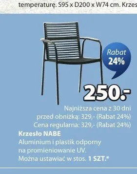Krzesło NABE promocja w Jysk