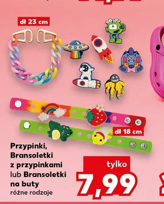 Bransoletki na buty 18cm promocja w Kaufland
