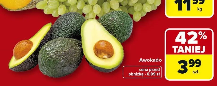 Awokado promocja w Carrefour