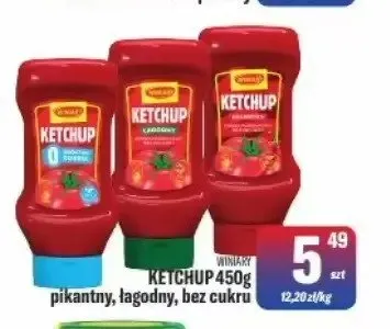 Ketchup Winiary bez cukru promocja w Tomi Markt
