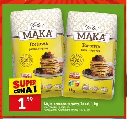 Mąka pszenna tortowa To ta! promocja w Twój Market