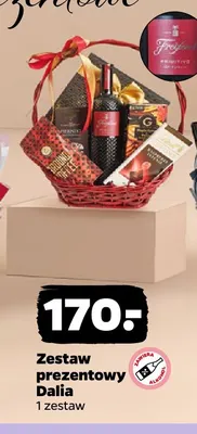 Zestaw prezentowy Dalia promocja w Netto
